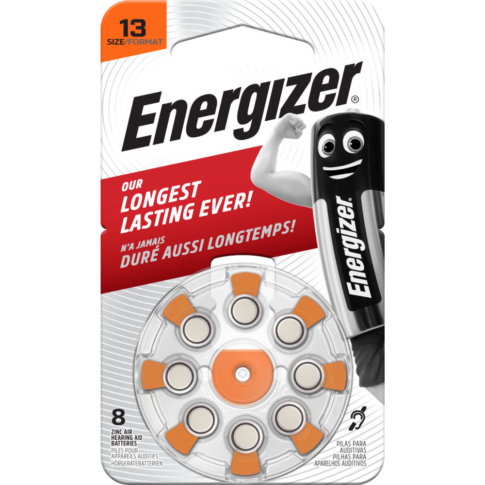 Energizer 13 PR48 kuulokojeparistojen 8 kappaleen pakkaus