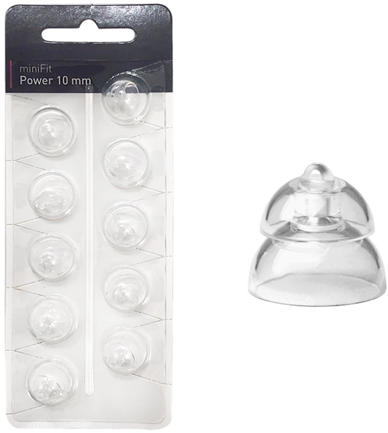 Oticon miniFit Power -yhteensopiva tippi 10 mm, 10 kpl