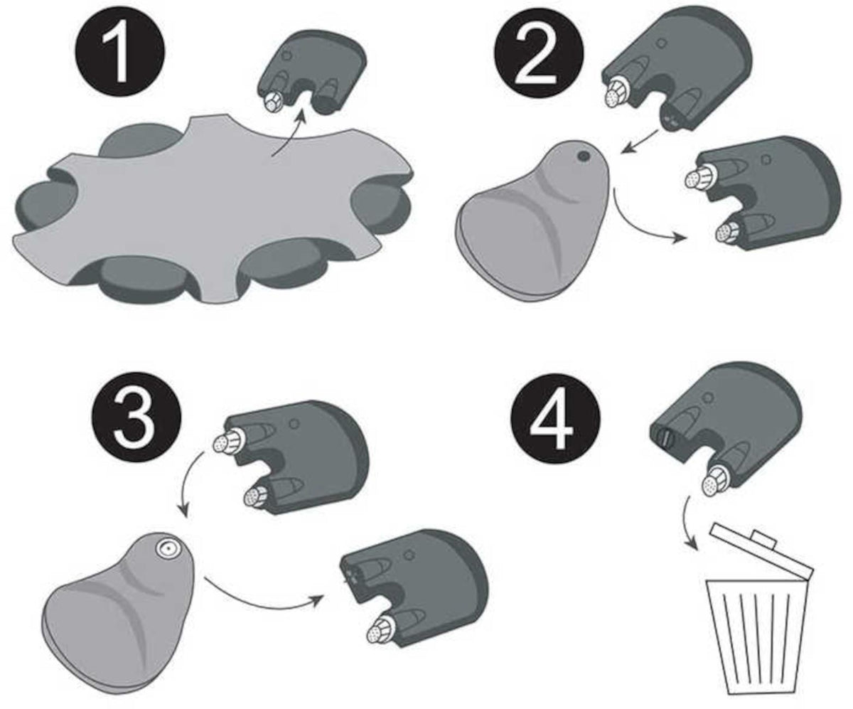 Oticon NoWax -vahasuojakiekon pakkaus