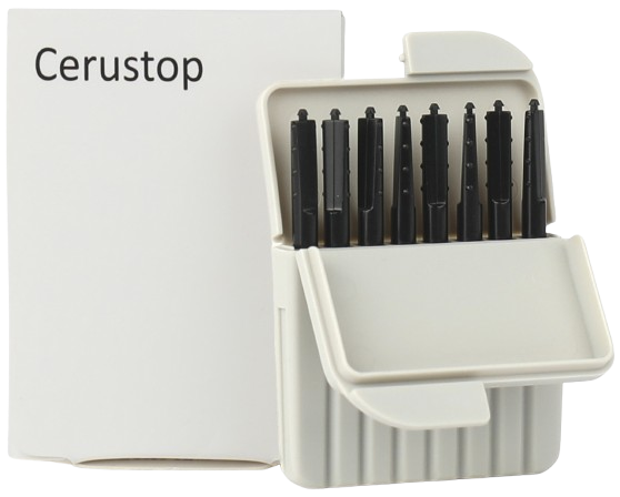 CeruStop-vahasuodattimet kuulokojeeseen, 8 kpl