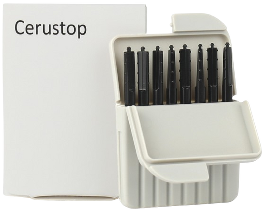 CeruStop-vahasuodattimet kuulokojeeseen, 8 kpl
