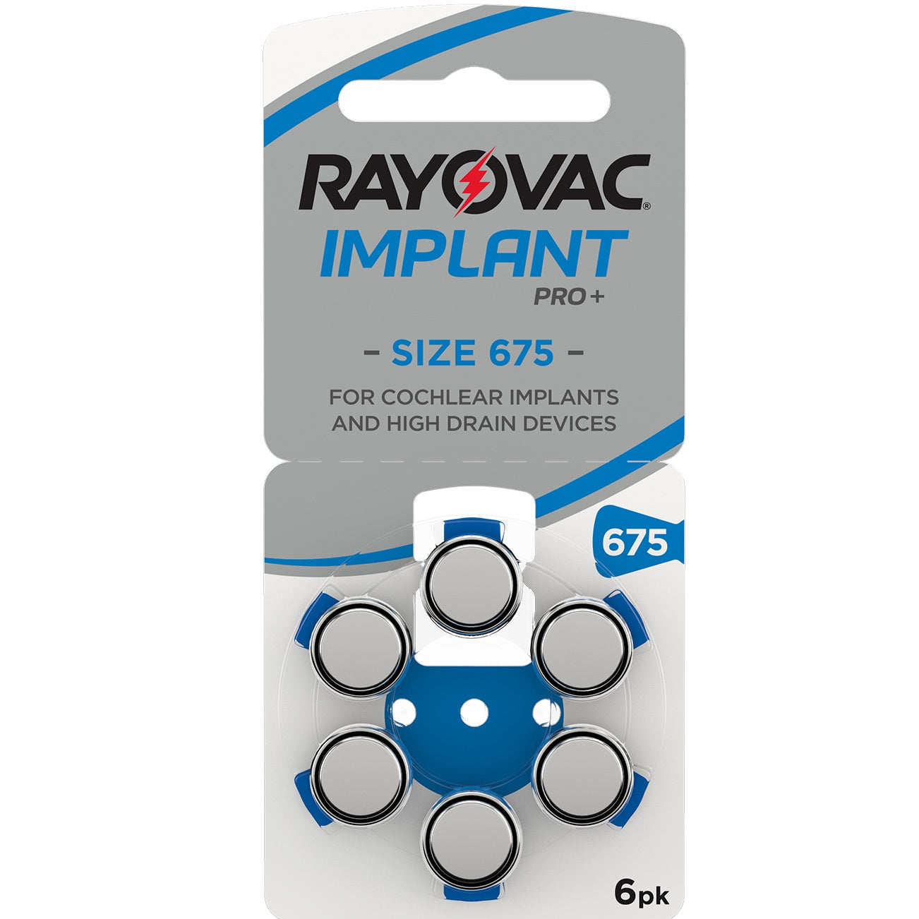 Rayovac Implant Power +675 implanttiparisto